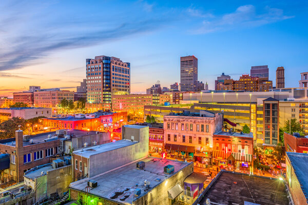 Memphis Tennessee skyline