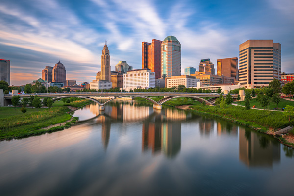 Columbus Ohio skyline